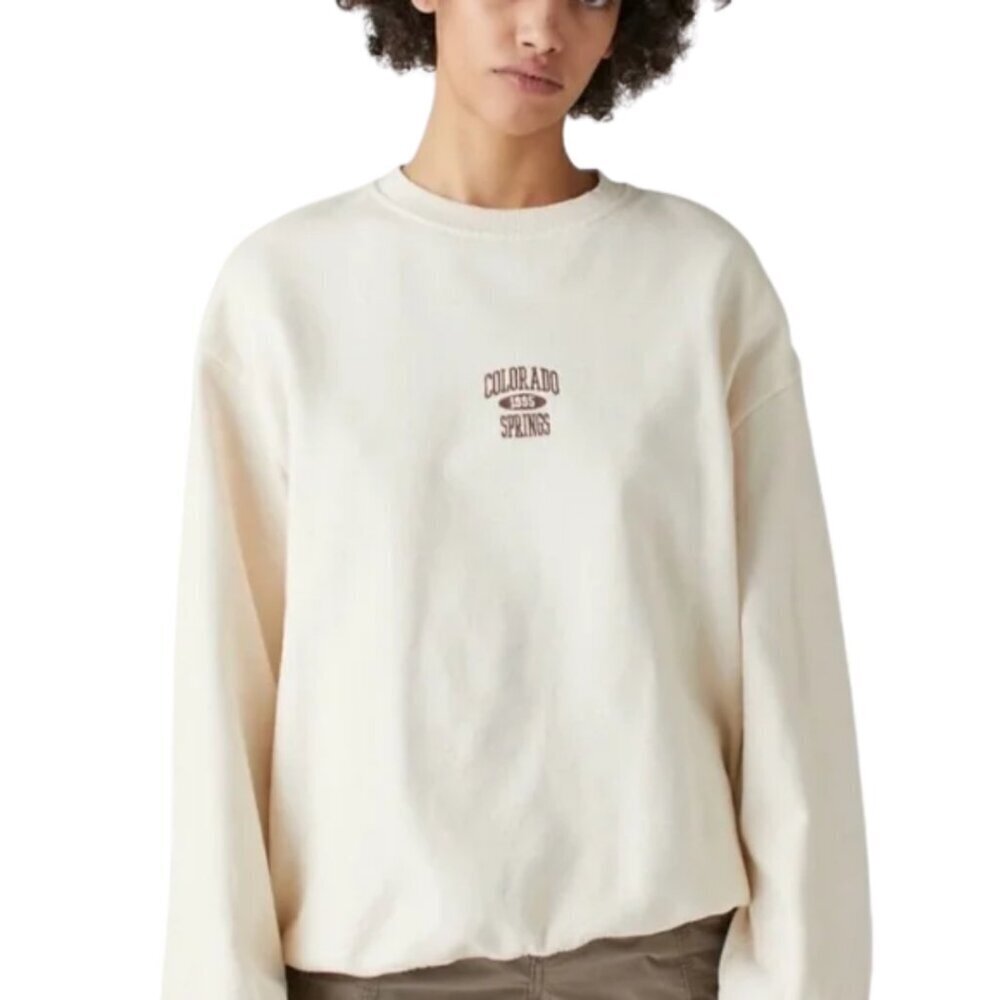Urban Outfitters Colorado Springs Embroidered Crewneck Sweatshirt Women's Small
